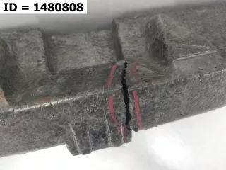 95850555030 Абсорбер (наполнитель) переднего бампера  Porsche Cayenne 958 Арт VD1480808, вид 5