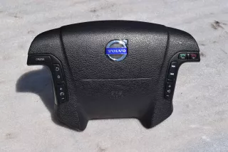 30658933 Подушка безопасности водителя Volvo V70 2 Арт M14-60-1-1, вид 1
