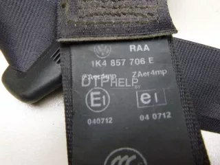 1K4857706ERAA Ремень безопасности с пиропатроном Volkswagen Jetta 5 Арт AM48444778, вид 4