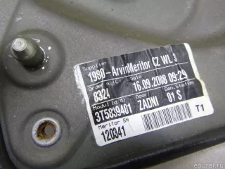 3T0839461 VAG Стеклоподъемник электр. задний левый Skoda Superb 2 Арт E5918975, вид 3