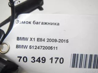 51247200511 BMW Замок крышки багажника BMW X3 G01 Арт E70349170, вид 5