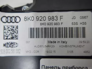 8K0920983F VAG Панель приборов Audi A4 B8 Арт E70422890, вид 10