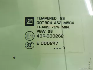 15242620 GM Стекло двери задней правой Cadillac CTS 2 Арт E48092402, вид 2