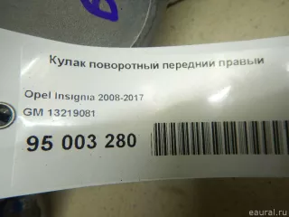 13219081 GM Кулак поворотный передний правый Opel Insignia 1 Арт E95003280, вид 10