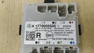 A1779005505 Блок управления двери задней правой Mercedes B W247 Арт W40115, вид 2