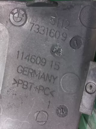 Заглушка буксировочного крюка BMW 5 F10/F11/GT F07 2013г. 51127332776, 51127331609 - Фото 6