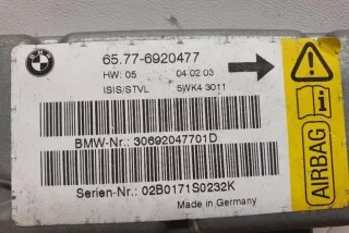6920477, 65776920477 , art10769073 Блок AirBag BMW 7 E65/E66 Арт 10769073, вид 3