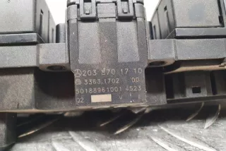 2038701710 , art10770420 Кнопка аварийной сигнализации Mercedes C W203 Арт 10770420, вид 2