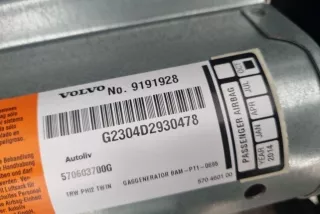 9165748, 9191928 , art10774653 Панель передняя салона (торпедо) Volvo V70 2 Арт 10774653, вид 2