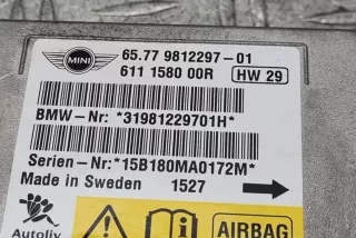 9812297, 65779812297, 31981229701H , art10799078 Блок AirBag MINI COUNTRYMAN R60 Арт 10799078, вид 3