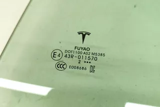 1077904-99-C , art12168201 Стекло двери задней левой Tesla model 3 Арт 12168201, вид 6