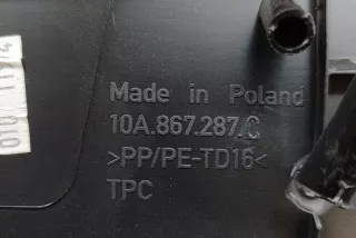 10A867287C , art12173595 Обшивка стойки центральной левой Volkswagen ID3 Арт 12173595, вид 3