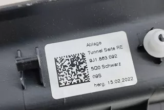 9J1863092, 9J1.863.092 , art11833445 Накладка декоративная на торпедо Porsche Taycan Арт 11833445, вид 7