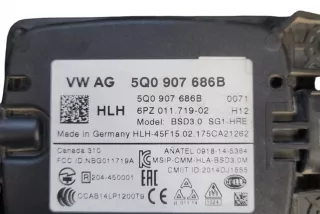 5Q0907686B , art12034312 Датчик мертвых (слепых) зон Skoda Superb 3 Арт 12034312, вид 3