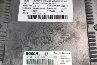 ZY34027524, 0281011675 , art11897754 Блок управления двигателем Suzuki Grand Vitara FT Арт 11897754, вид 4