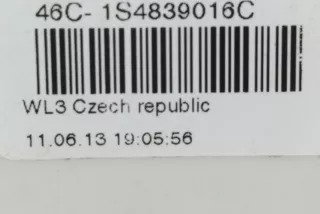 1S4839016C , art11832122 Замок двери задней правой Skoda Superb 2 Арт 11832122, вид 6