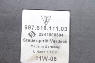 99761811103 , art11847757 Блок управления крыши / люка Porsche 911 Carrera 997 Арт 11847757, вид 3