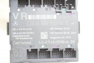 A1669000618 , art12014403 Блок управления двери передней правой Mercedes B W246 Арт 12014403, вид 3