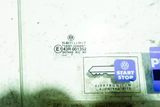 43R001352 , art11751969 Стекло двери передней правой Volkswagen Transporter T4 Арт 11751969, вид 3