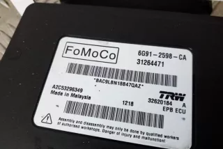 6G912598CA, 31264471 , art11774214 Блок ручника (стояночного тормоза) Volvo XC60 1 Арт 11774214, вид 2