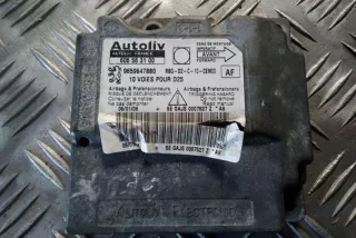 606563100, 9659847880, RBGD2C10CEM00 , art12084491 Блок AirBag Peugeot 407 Арт 12084491, вид 1