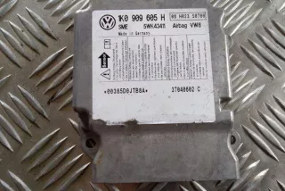 1C0909605H, 5WK43411 , art12084821 Блок AirBag Volkswagen Golf 5 Арт 12084821, вид 1
