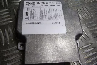 1T0909605C, 09H025S1500, 5WK43518 , art12084345 Блок AirBag Volkswagen Touran 1 Арт 12084345, вид 1