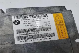 65776929552, SI692955201T , art12087272 Блок AirBag BMW 7 E65/E66 Арт 12087272, вид 2