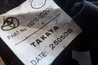 732100D200, 250506 , art12100511 Ремень безопасности передний правый Toyota Yaris 1 Арт 12100511, вид 3