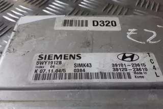 3910123615, 3912023610, 5WY1912B , art12166380 Блок управления двигателем Kia Cerato 1 Арт 12166380, вид 2
