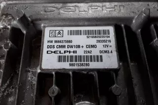 HW9666375980, 28335216 , art12164895 Блок управления двигателем Peugeot 508 Арт 12164895, вид 4