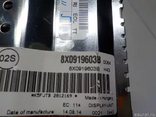 8X0919603B VAG Дисплей информационный Audi A1 Арт E52050057, вид 12