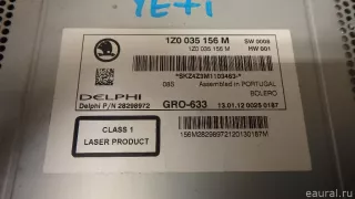 1Z0035156M VAG Магнитола Skoda Octavia A8 Арт E95611556, вид 2