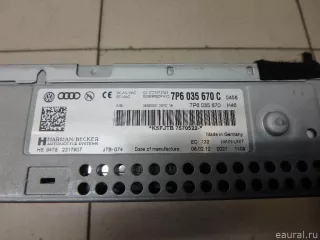 7P6035670C VAG Проигрыватель CD/DVD Volkswagen Touareg 2 Арт E95597907, вид 5