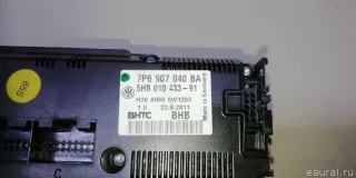 7P6907040BA VAG Блок управления климатической установкой Volkswagen Touareg 2 Арт E22584633, вид 6