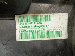 3AA853091CA7W, 3AA853091CA7W, 3AA853091C Накладка порога Volkswagen Passat B7 Арт DN181412, вид 10