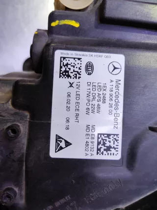 A1189064000, A1189062600 фара Mercedes CLA c118 Арт 267458PM, вид 11