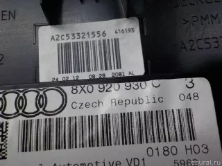 8X0920930C VAG Панель приборов Audi A1 Арт E40834869, вид 5