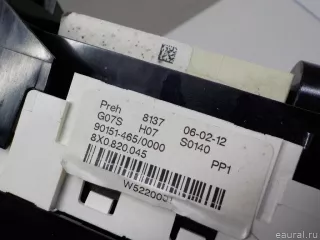 8X0820045 VAG Блок управления отопителем Audi A1 Арт E40834879, вид 5