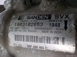 6RF820803C VAG Компрессор кондиционера Volkswagen Polo 6 Арт E51922317, вид 10