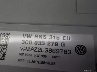 3C0035279G VAG Магнитола (аудио система) Volkswagen Touran 2 Арт E40990415, вид 7