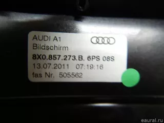 8X0919603 VAG Дисплей информационный Audi A1 Арт E70450257, вид 2
