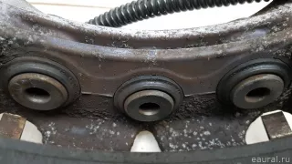 7PP615150F VAG Суппорт тормозной передний правый Porsche Cayenne 958 Арт E70610243, вид 4