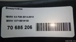 13718519133 BMW Воздуховод BMW X4 F26 Арт E70685206, вид 8
