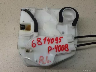 1607863980 Citroen-Peugeot Замок двери задней левой Citroen C4 2 Арт E6814095, вид 3