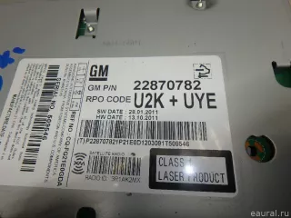 22870782 GM Магнитола Cadillac SRX 2 Арт E95006756, вид 7