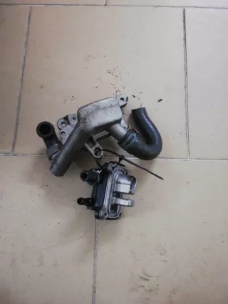a6110700179 Топливный теплообменник(подогреватель топлива)   Mercedes C W203 Арт M20343, вид 2