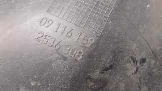 09116159 Защита арок передняя правая (подкрылок) Opel Corsa C Арт 9158904, вид 2
