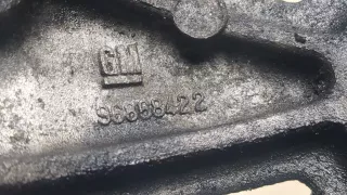 96868422 Кронштейн компрессора кондиционера Chevrolet Captiva Арт 8952111, вид 2