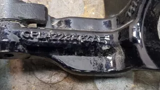 T4N2595,T4A2512 Петля двери передней правой черная Jaguar I-Pace Арт 8879723, вид 2